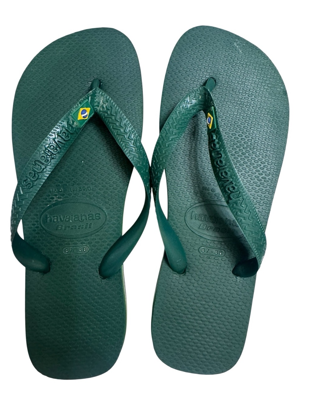 HAVAIANAS Slim Flip Flops in green